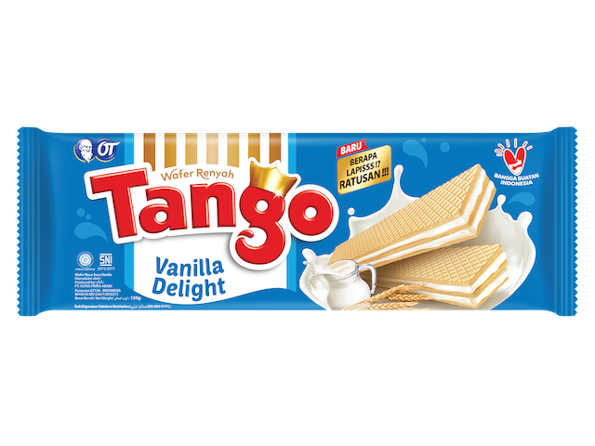 wafer tango vanila delight 130gr